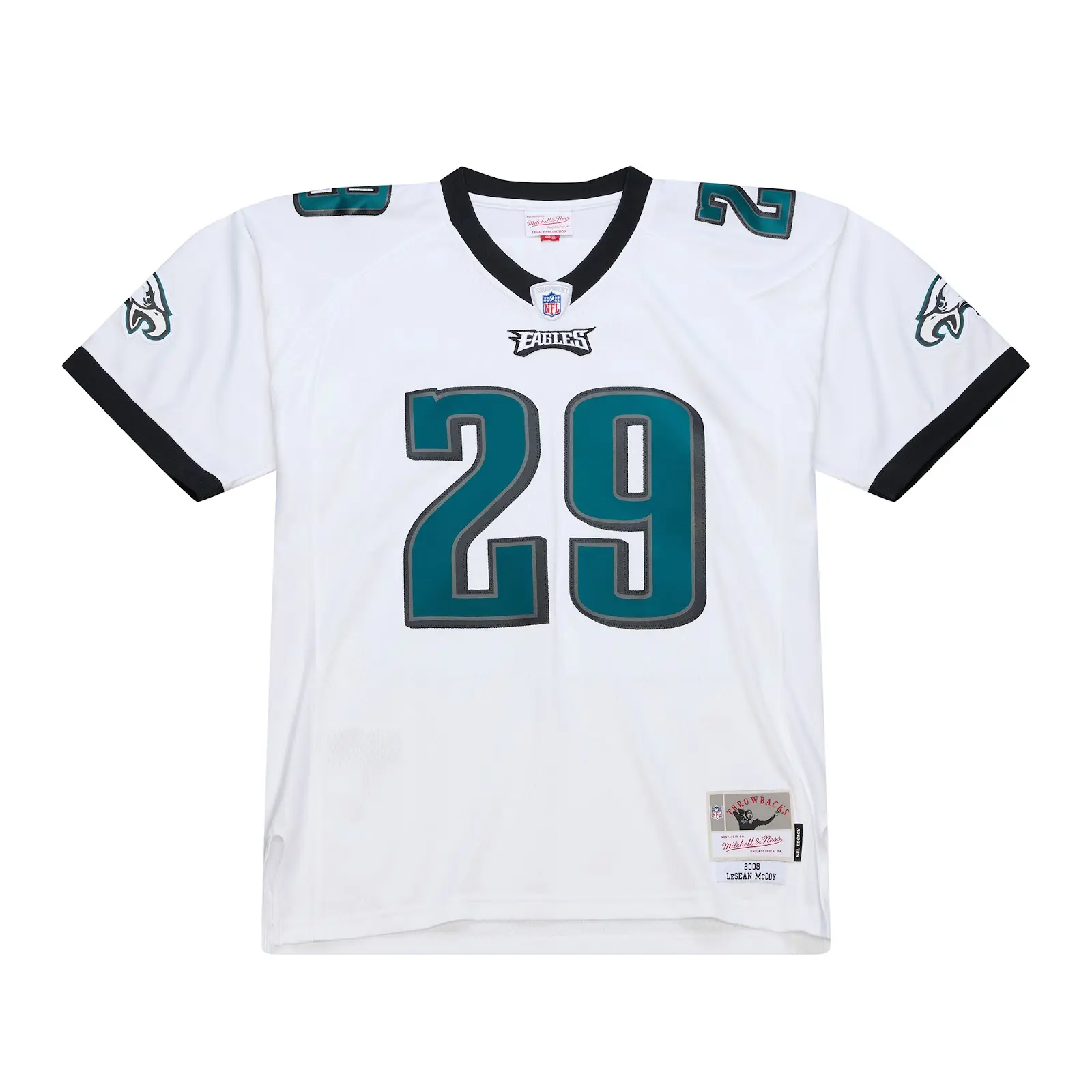 LeSean McCoy Philadelphia Eagles 2009 Legacy Jersey - Mitchell & Ness NFL Throwback, 00s Retro Football Jersey