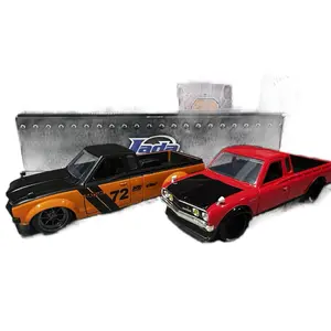 1972 DATSUN 620 JDM Die-Cast BKGRN