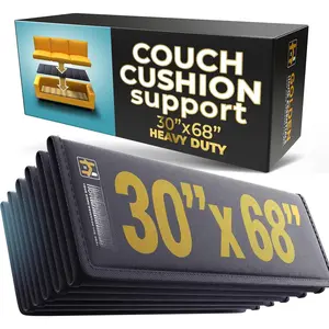 XXXL Heavy Duty Couch Support for Sagging Cushions - 30in x 68in Extra Wide Sofa Cushion Board - 0.4in Saggy Cushion for Seat Support