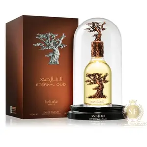Lattafa Pride Eternal Oud for Unisex Eau de Parfum Spray, 3.4 Ounce / 100 ml