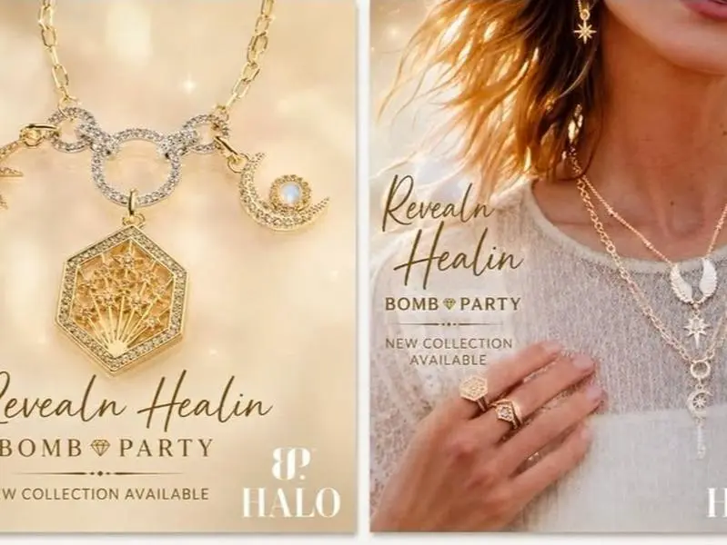 Bomb Party 2026 Halo Necklace Collection