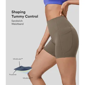 Halara UltraSculpt High Waisted Tummy Control Pocket Shaping Training Biker Shorts 5''#TikTokShopSpringGlowUp Halara UltraSculpt High Waisted Tummy Control Pocket Shaping Training Biker Shorts 5''#TikTokShopSpringGlowUp