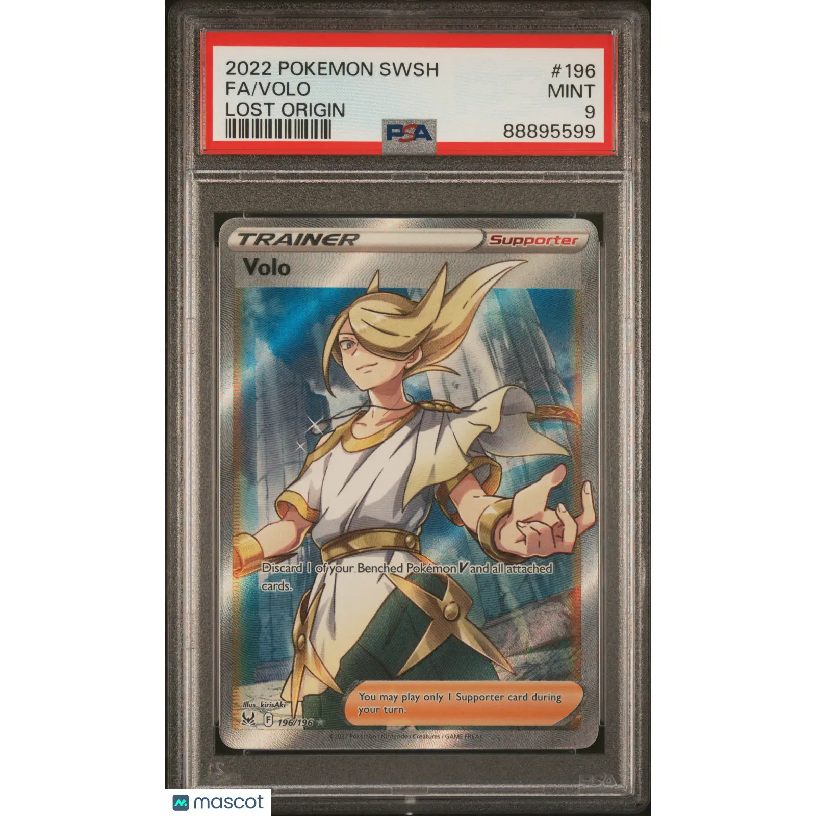 PSA 2022 Pokémon TCG Sword & Shield FA #196 9