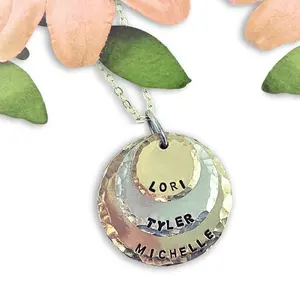 Kids Names Necklace For Mom