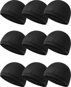 9 Pack Cooling Skull Cap – Camo Sweat Wicking Liner, Lightweight Cycling Running Hat, Breathable Skullie Beanie for Men Women – Under Helmet, Summer Sports tiktokshopspringglowup,summervibes