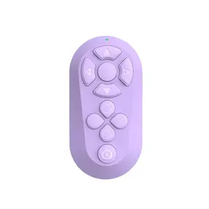 Bluetooth Wireless Remote Control for TikTok Scrolling, Page Turning, Volume Control & Camera Shutter | Hands-Free Phone Controller for iPhone & Android, 2026 Upgraded