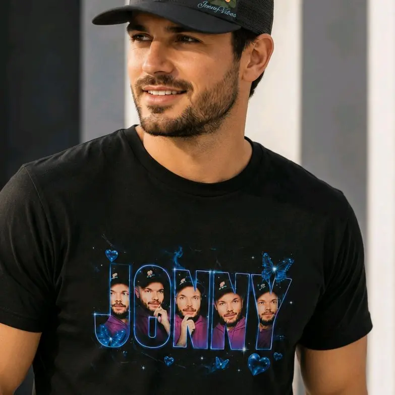 JonnyVibes Official Fan DTF Graphic T-Shirt | Unisex Softstyle Tee | Creator Merch | Live Supporter Shirt