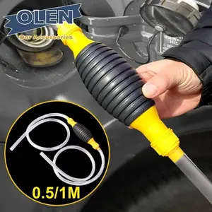 Hand Fuel Pump Car Fuel Tank Sucker Oil Transfer Fuel Pump Petrol Diesel Liquid Manual Pump Fuel Saver for Gas Gasoline