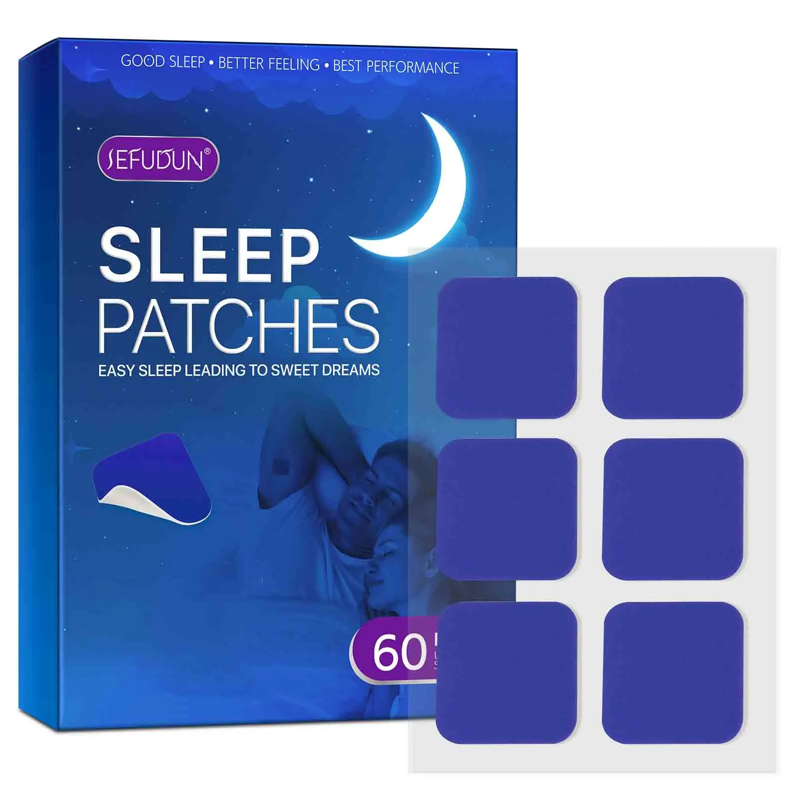 SEFUDUN Nighttime Comfort Therapy Patches - Wellness Solution Infused with Valerian, Melatonin & Lavender - Essential Bedtime Ritual for Daily Relaxation, Wake Up Refreshed summerwins