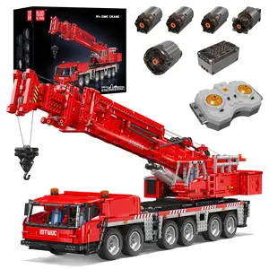 Mould King 17065 Engineering Crane GMK Truck Building Block Toy Remote Control 4566 Pcs