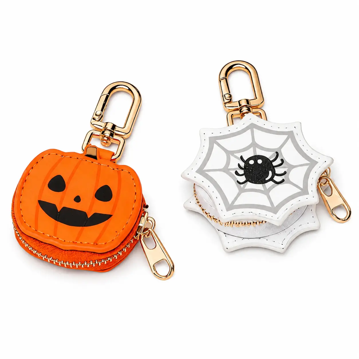 Ladies' Mini Cute Small Pendant, Pumpkin Shaped Small Coin Purse, Bag Decoration Set, Fun And Exciting Small Pendant, Quirky Unique Gift Creativity, Halloween Novel Gift, Ideal Gift, For Daily Portable Travel Use, Funny Keychains, Keychain for bags