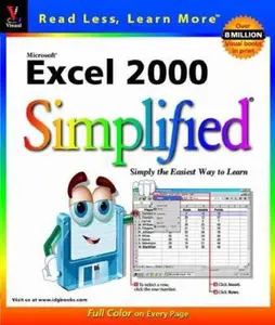 USED-Microsoft Excel 2000 Simplified (Idg's 3-D Visual) by Ruth Maran (Paperback)