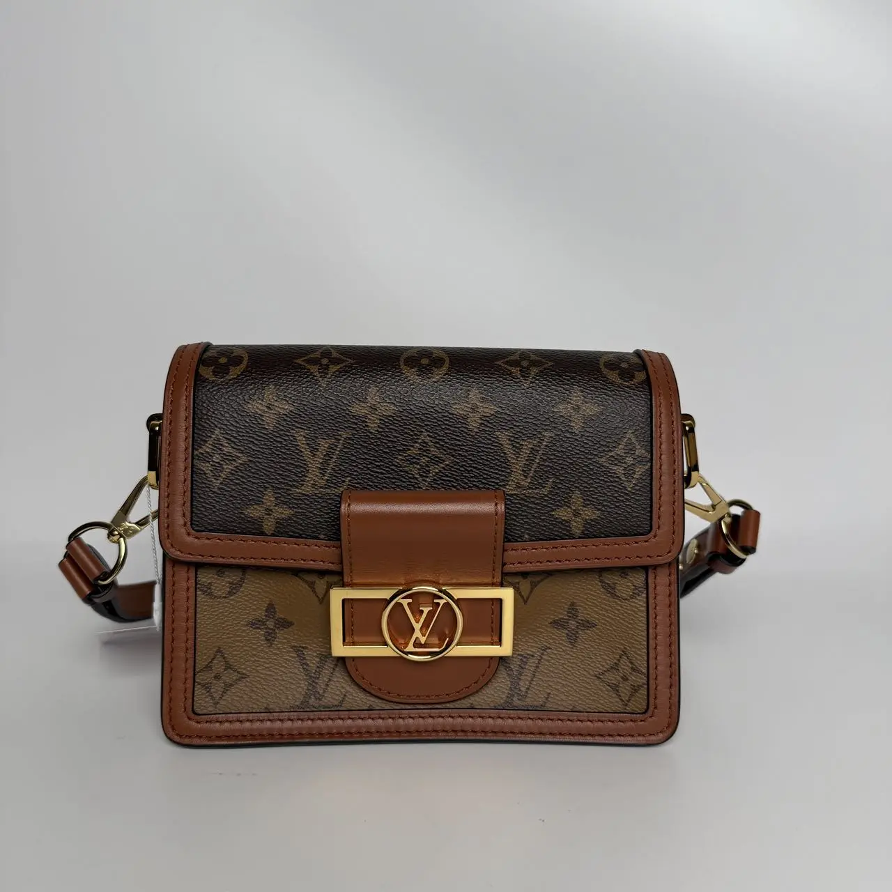 Pre-owned Louis Vuitton canvas Shoulder Bags LV Dauphine MINI Bag 【The Vault】