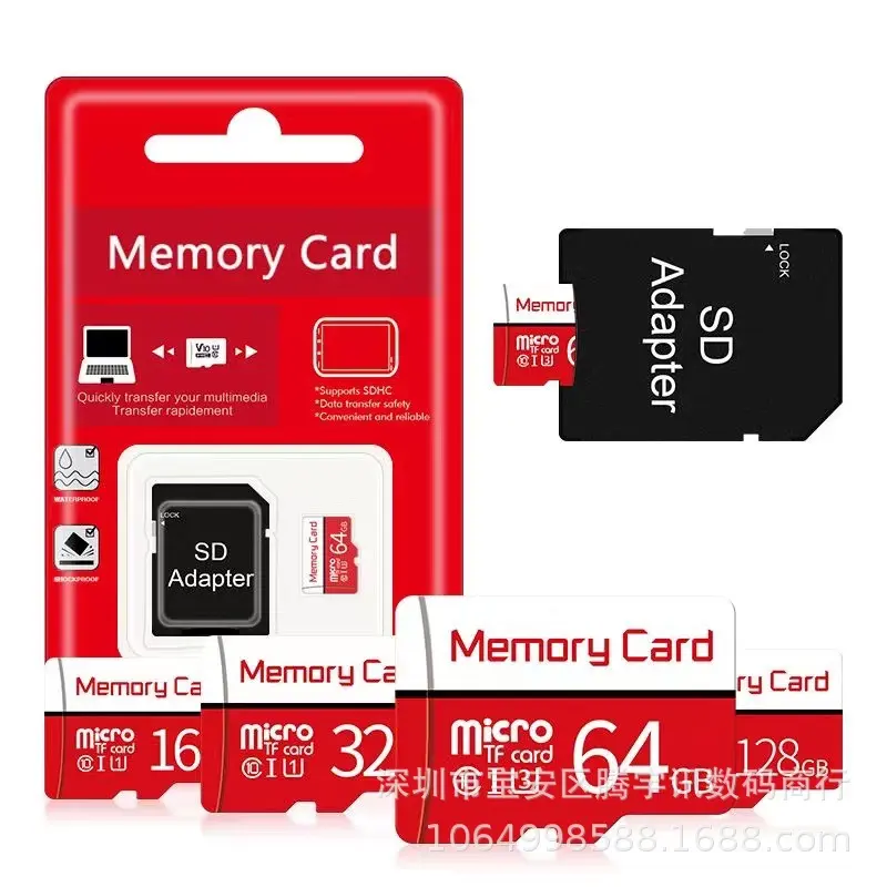 Micro SD TF Flash Memory Card - Multi-Size 128MB/256MB/512MB/2GB Storage, Camera Accessory, Photography Tool, Electronic Gadget, Sd Micro Tf
