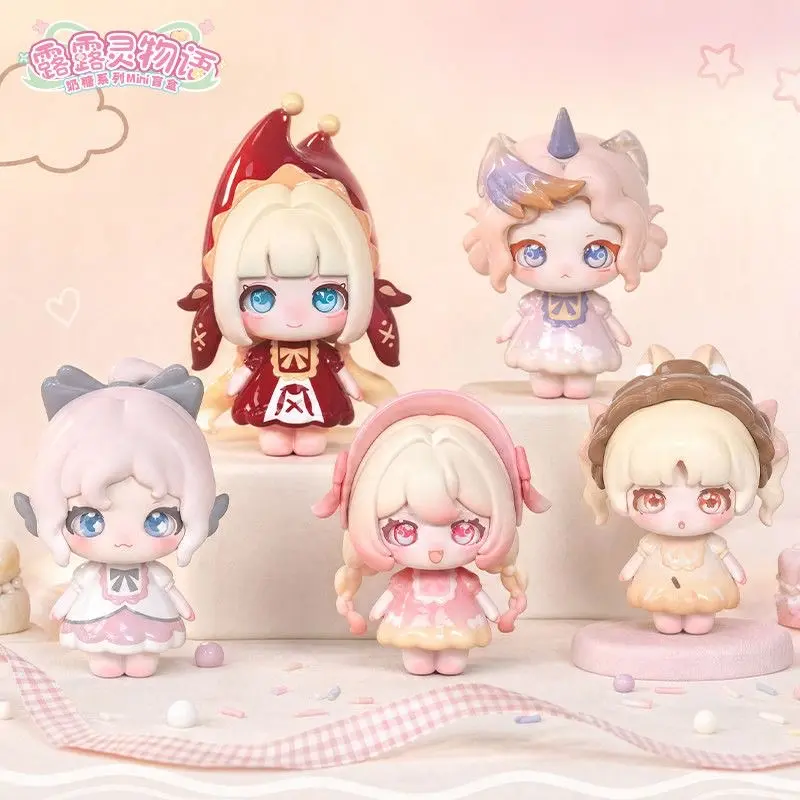 The Lulueif Story Gen 1 Milk Candy Mini Blind Bag - Cute Fun Collectible Blind Box Series, Unisex Surprise Doll Toy for Enthusiasts, Blind Boxseries