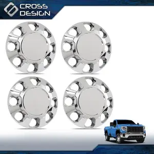 CROSSDESIGN Wheel Center Cap Chrome 15-20 Fit For 2015-2020 GMC Sierra 2500 22909152