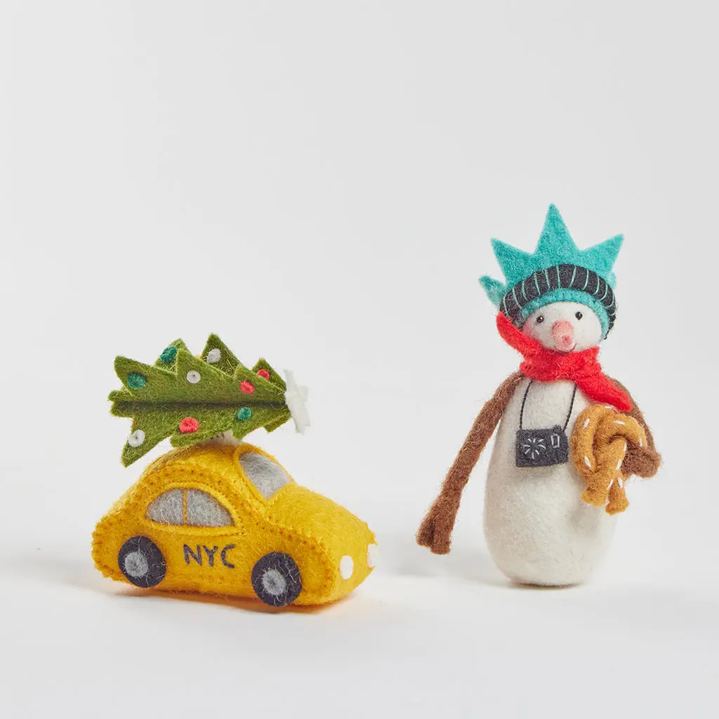 Bundle: Classic NYC Holiday Ornaments - Set of 2