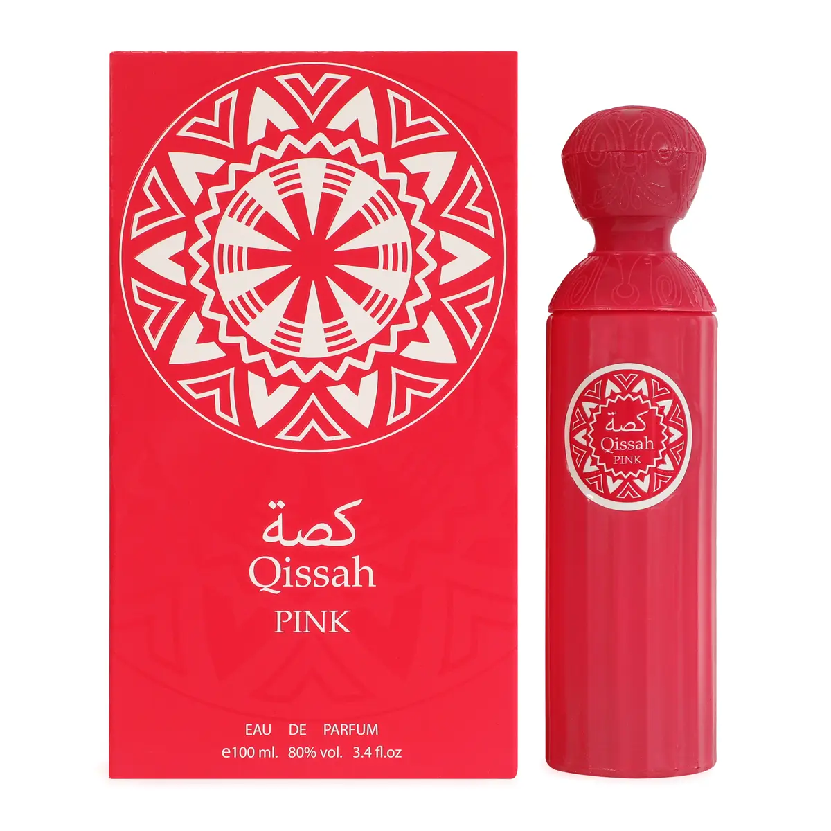 Secret Plus Qissah Pink Eau De Parfum for Women 100ml 3.4fl.oz. Floral Chypre Scent Elegant Fragrance Aromatic Floral Edp Spray