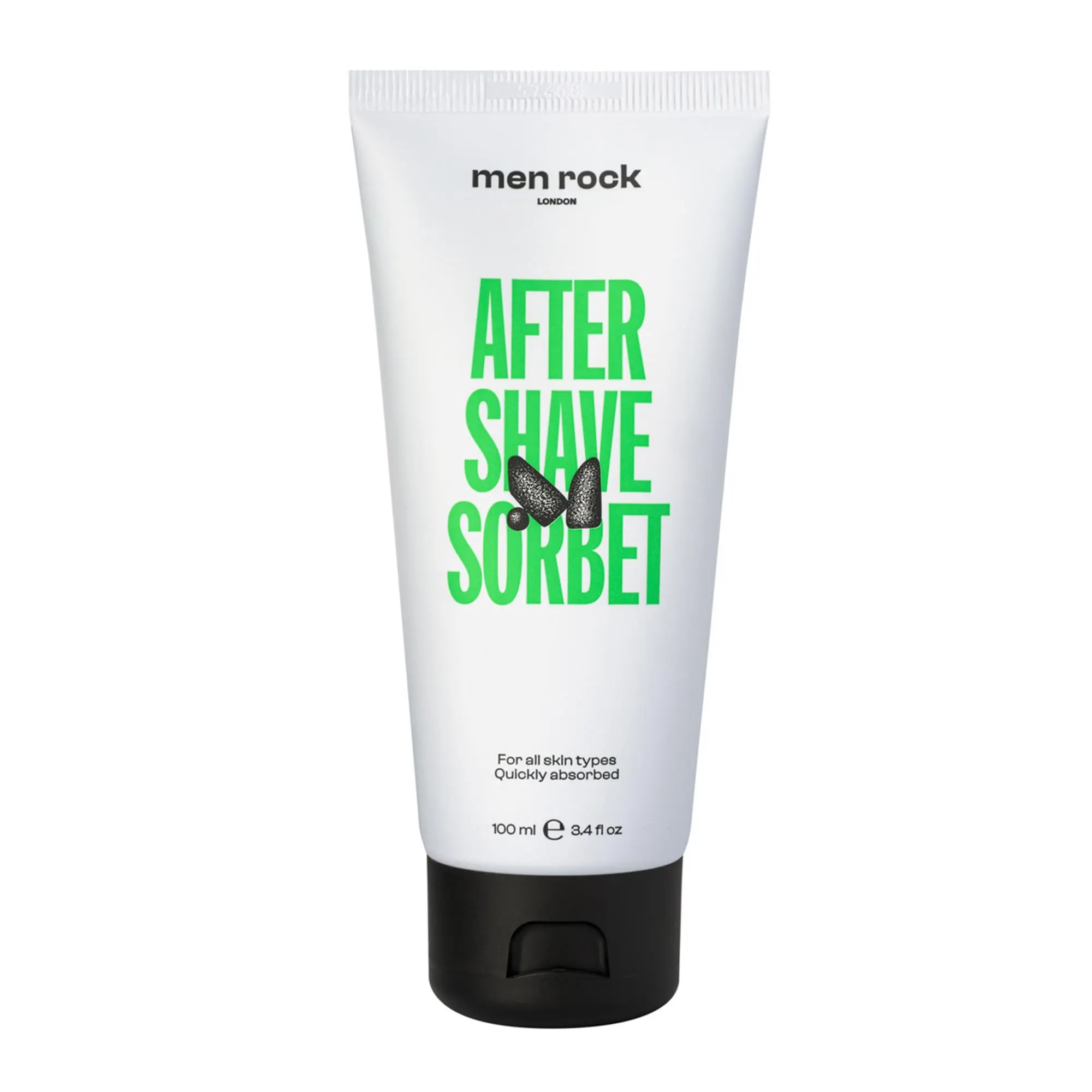 Men Rock After Shave Sorbet, After Shave for Men, 3.4 oz