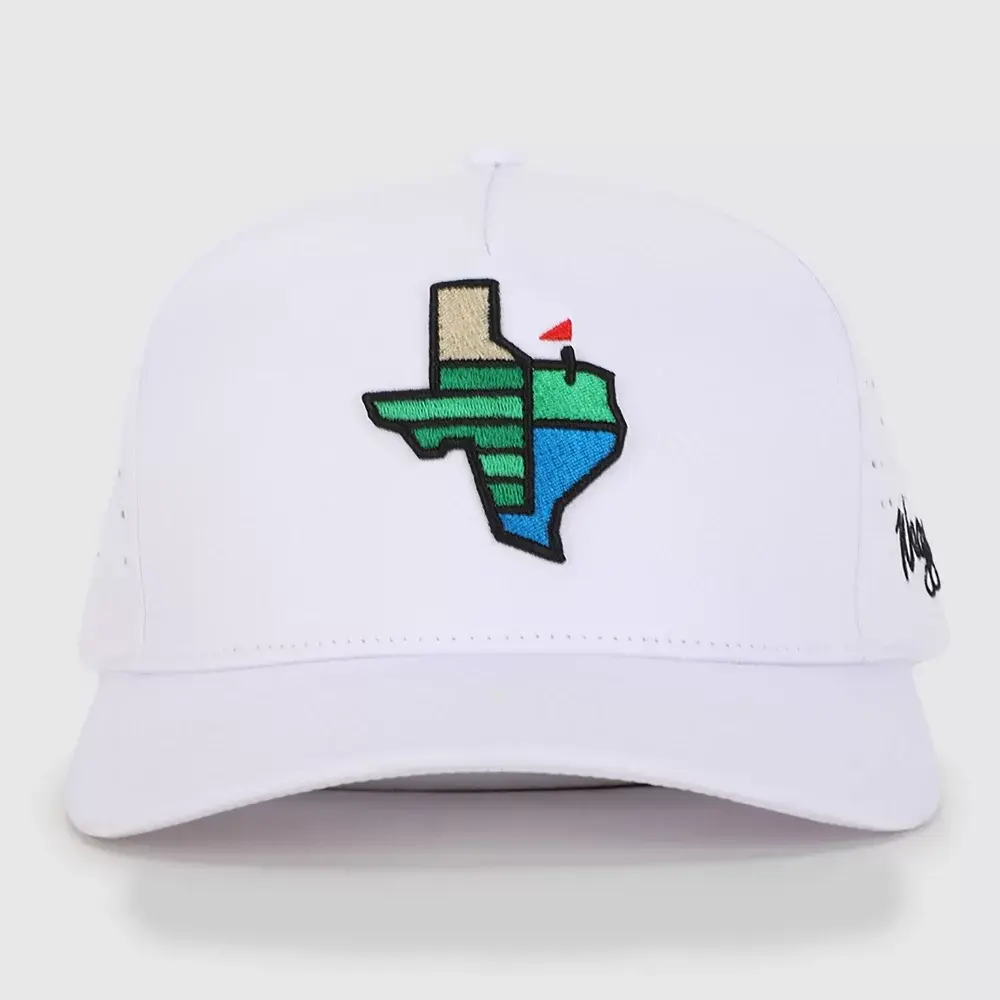 Waggle Adult Polyester Baseball Hat - Texas Golf