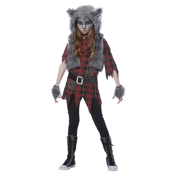 Girls Werewolf Costume
