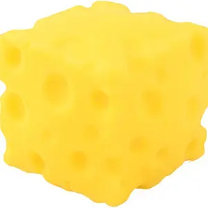Cheese Squeeze Toy, Soft Novelty Toy, Bounce Sensory Toy, Helps Relax & Focus, Adult Sensory Cheese Toy, Food Theme Cheese Blocks, Squishies, Stress Relief Fidget