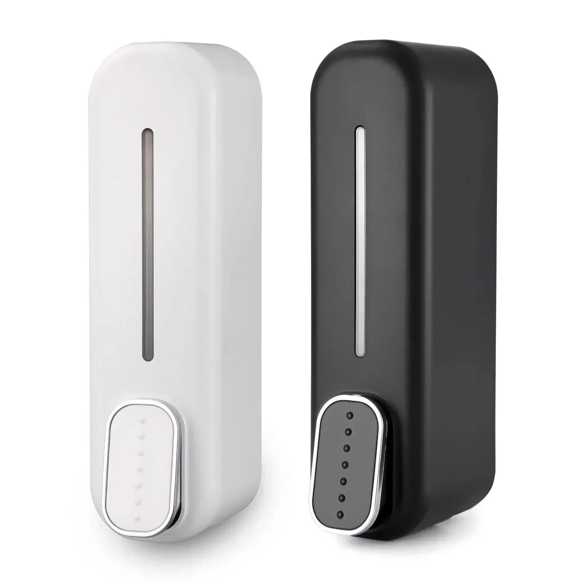 350ml Wall Mount Soap Dispenser Manual Shampoo Shower Gel Dispenser Lotion Container Liquid Hand Soap Dispenser for Bathroom