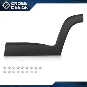 CROSSDESIGN Car Accessory, Door Side Molding for Jeep Renegade 2015-2021 - Driver Side, Rear, Lower
