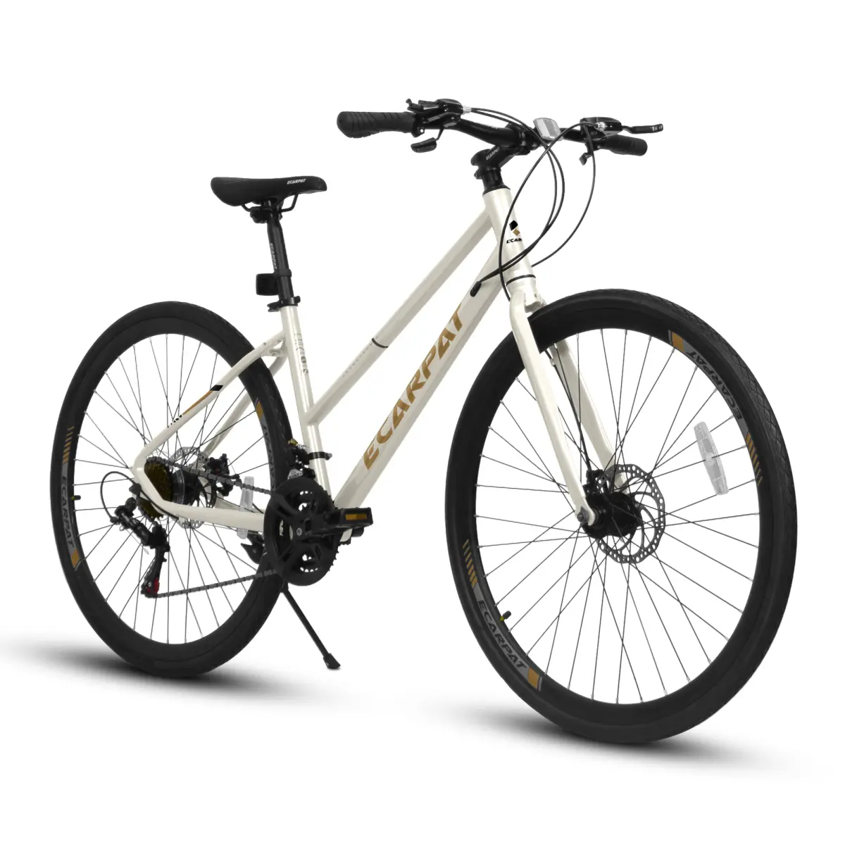 AobtkelA28250 700Cx35 Road Bike with Aluminum Alloy Wheels, 21-Speed Gear System, Disc Brakes, Wide Tires – Ideal for Urban Commuting and Student Transportation​    RR