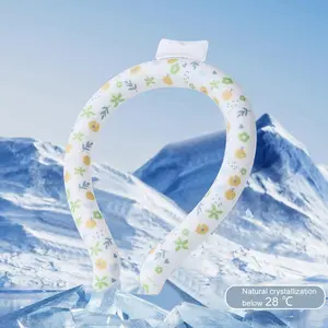 Neck Cooling Tube - Reusable Ice Ring Cooler for Ultimate Wearable Body Cooling in Hot Weather
