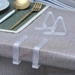 6/12pcs Tablecloth Clips, Heavy Duty Picnic Table Clips, Easy Tablecloth Cover Clips, Tablecloth Racks Are Perfect for Restaurant Picnics, Tent Weddings, Graduation Parties, Outdoor Picnic Table and Work Very Well