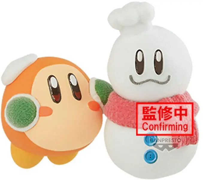 Banpresto Kirby Fluffy Puffy Mine - Play in the Snow Waddle Dee Vinyl Collectible Figurine, Anime Gift Ideas, Home Decoration [COLLECTIBLES]