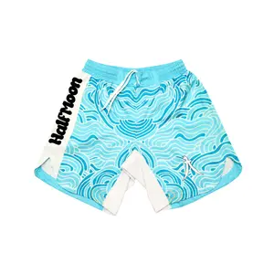 Sunny Sweep Grappling Shorts (with integrated bib)