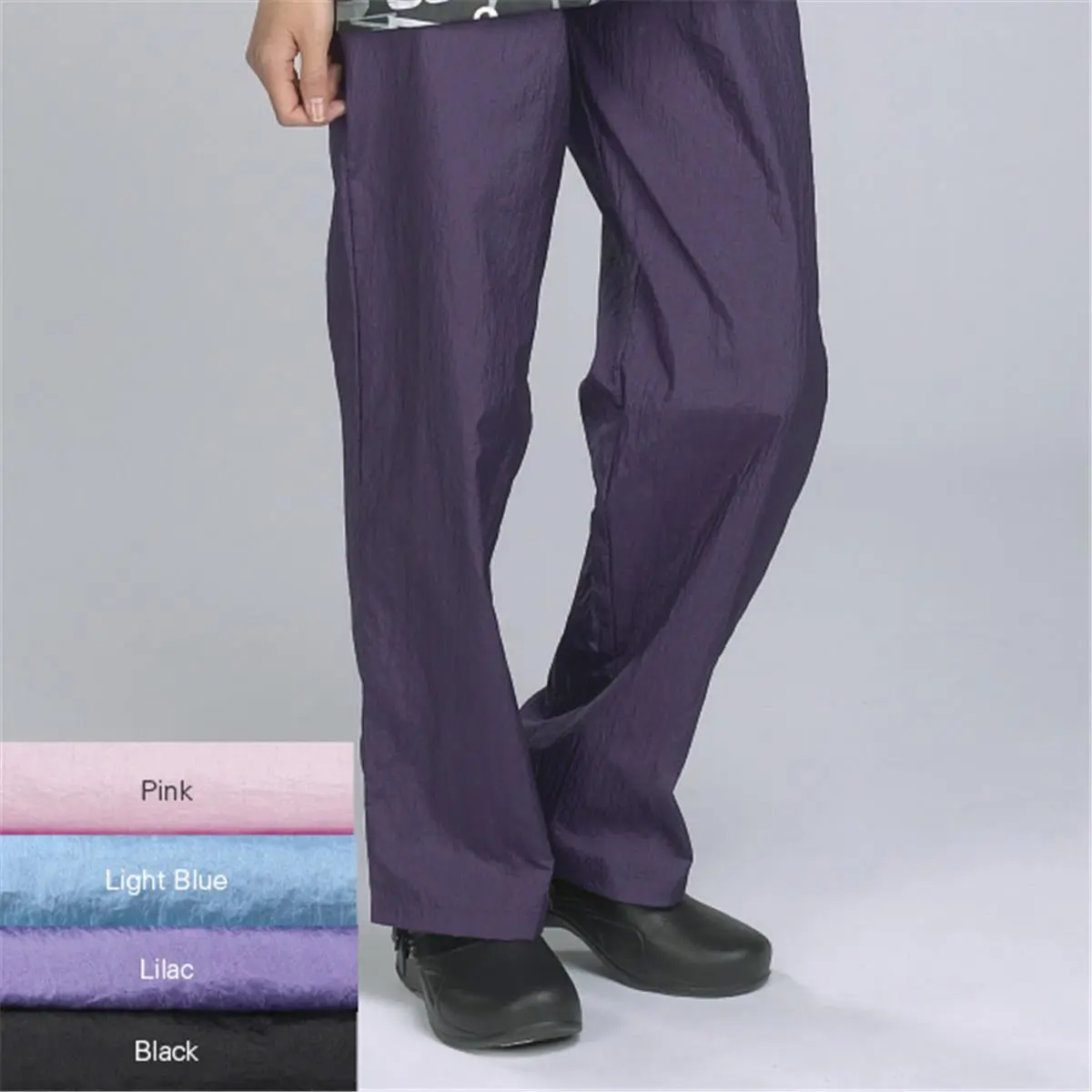 212 MAIN Pet Grooming Pants for Dogs - Large, Elastic Waistband, Crinkle Nylon Fabric, Plain Easy Fit, Side Pockets, Water- and Stain-Repellent, Machine-Washable (Cat Grooming Compatible)