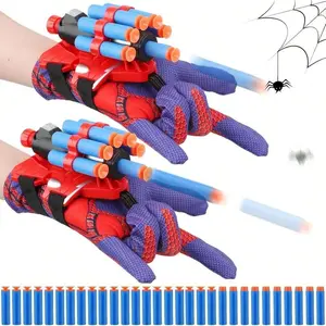 Spider Hero Wrist Launcher – Superhero String Shooter Toy for Kids 4+ |   Wearable Cosplay Glove |   Outdoor Birthday Gift for Boys & Girls, Summer Fun"