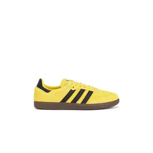 adidas Originals Samba OG Sneaker in Equipment Yellow, Core Black, & Gum5