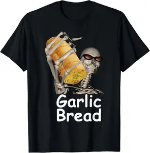 Garlic Bread Funny Graphic Casual Short sleeve Cotton T-Shirt Sweatshirt, Hoodie, Comfort Colors