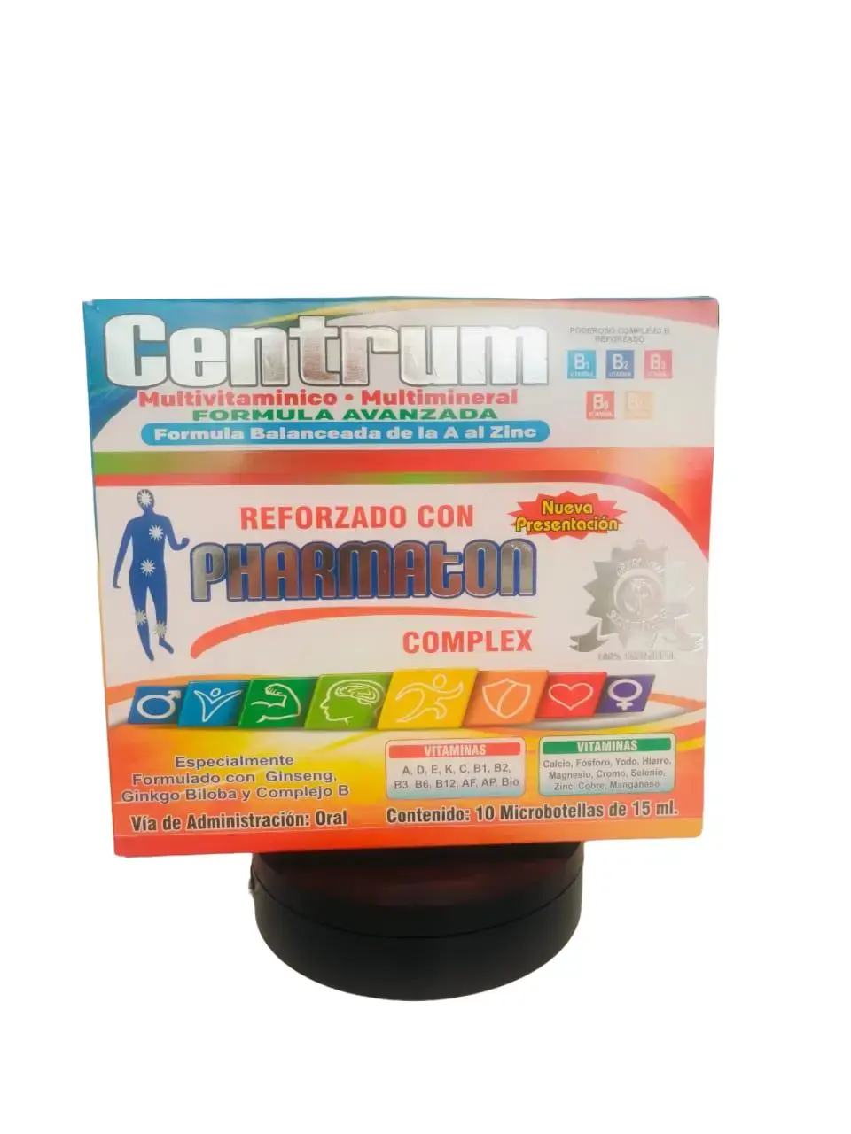 Centrum Multivitaminic Supplement with Pharmaton Complex for Adults Nutrient Support Daily Use Centrum Multivitaminic Supplement with Pharmaton Complex for Adults Nutrient Support Daily Use