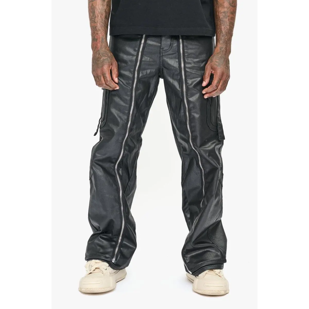 Stock Baggy Waxed Black