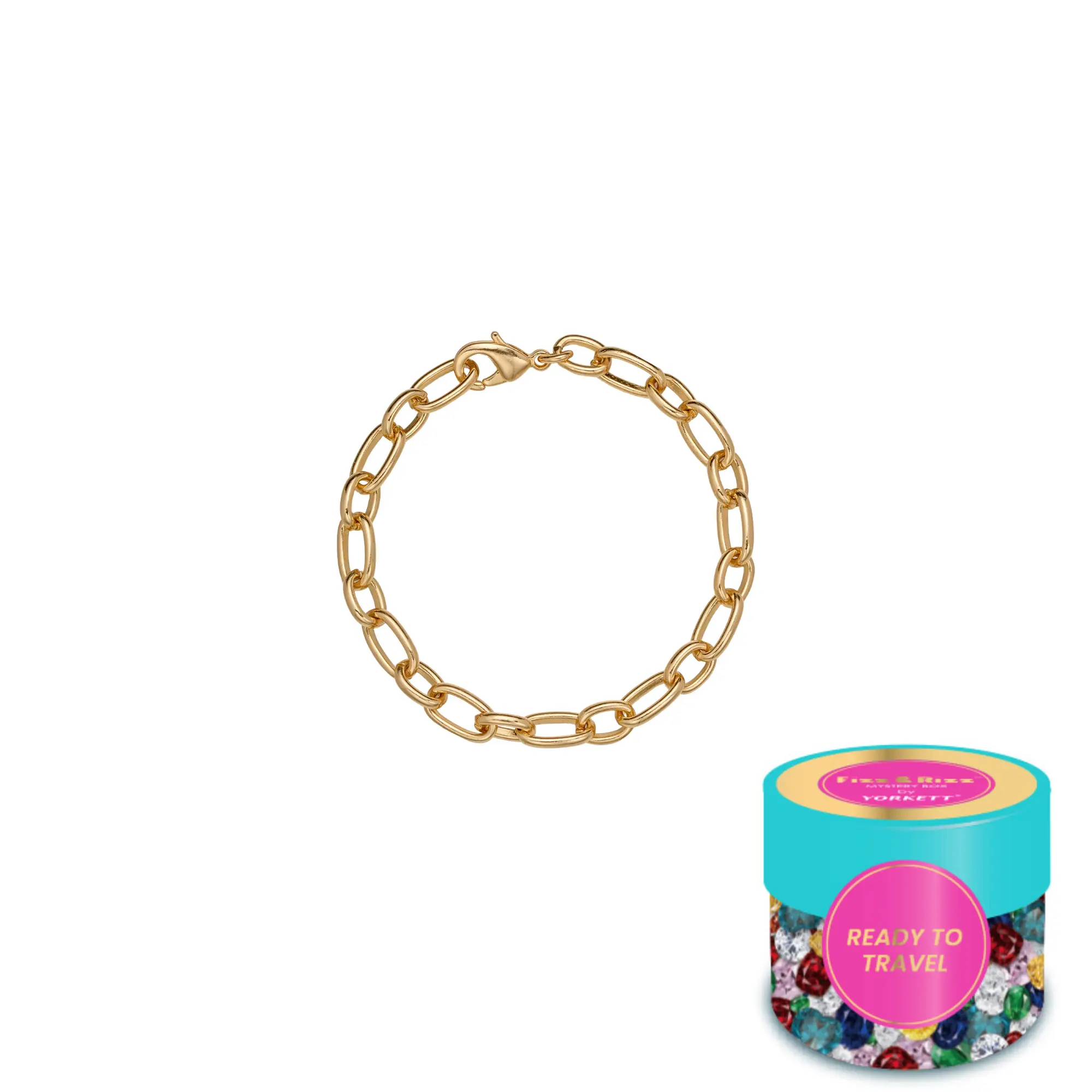 Ready to Travel Bracelet + charm