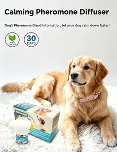 Dog Calming Pheromone Diffuser ;Emotional Soothing Oil for Dogs;Dog Calming Pheromone Diffuser Kit - 30-Day Relief for Anxiety, Stress & Barking ,DogCalming Pheromone;Keep Your Dog Calm;Dog stress relief diffuser;DogPheromone;