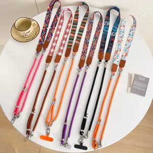 Luxury Adjustable Phone Lanyard for All Phones, Detachable Anti-Lost Wrist Strap, Durable Crossbody Necklace for Cameras & More, Phone Accessories, Camera Shoulder Strap