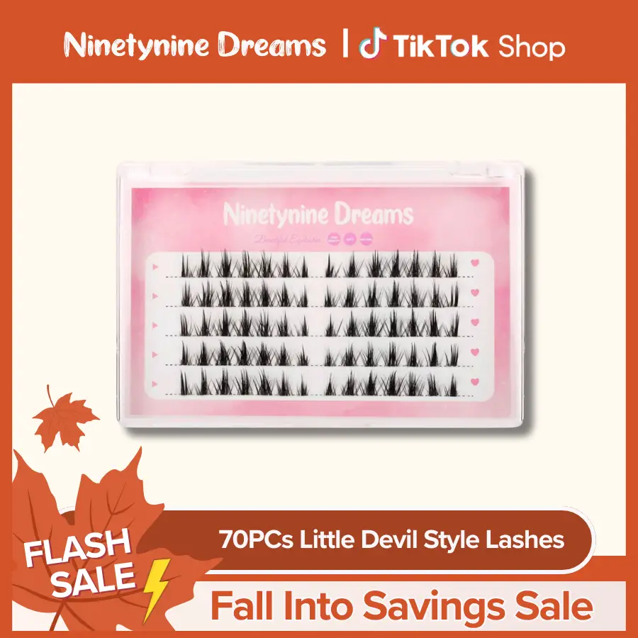 Ninetynine Dreams 70PCs Little Devil Style Lashes