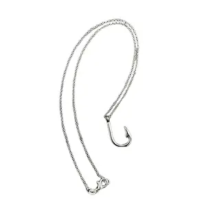 Small Fishing Hook Necklace