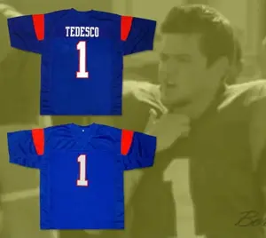 Harmon Tedesco 1 Blue Mountain State Goats Football Jersey