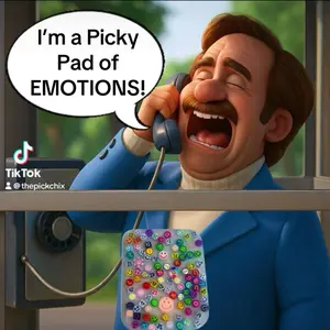 Picky Pad of EMOTIONS w/at least 100 beads in each + FAST shipping & FREE gifts with each order!