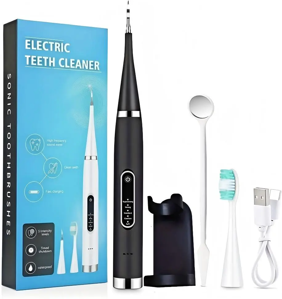 Powerful Water Flosser: Removes Stains & Tartar - IPX6 Waterproof Electric Oral Irrigator for Home and Travel Use