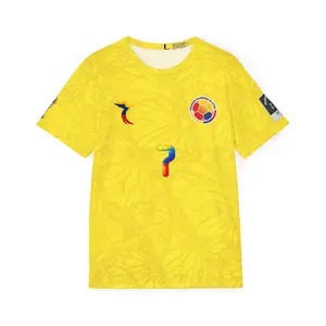 Colombia Yellow Soccer Jersey – 'Díaz' #7