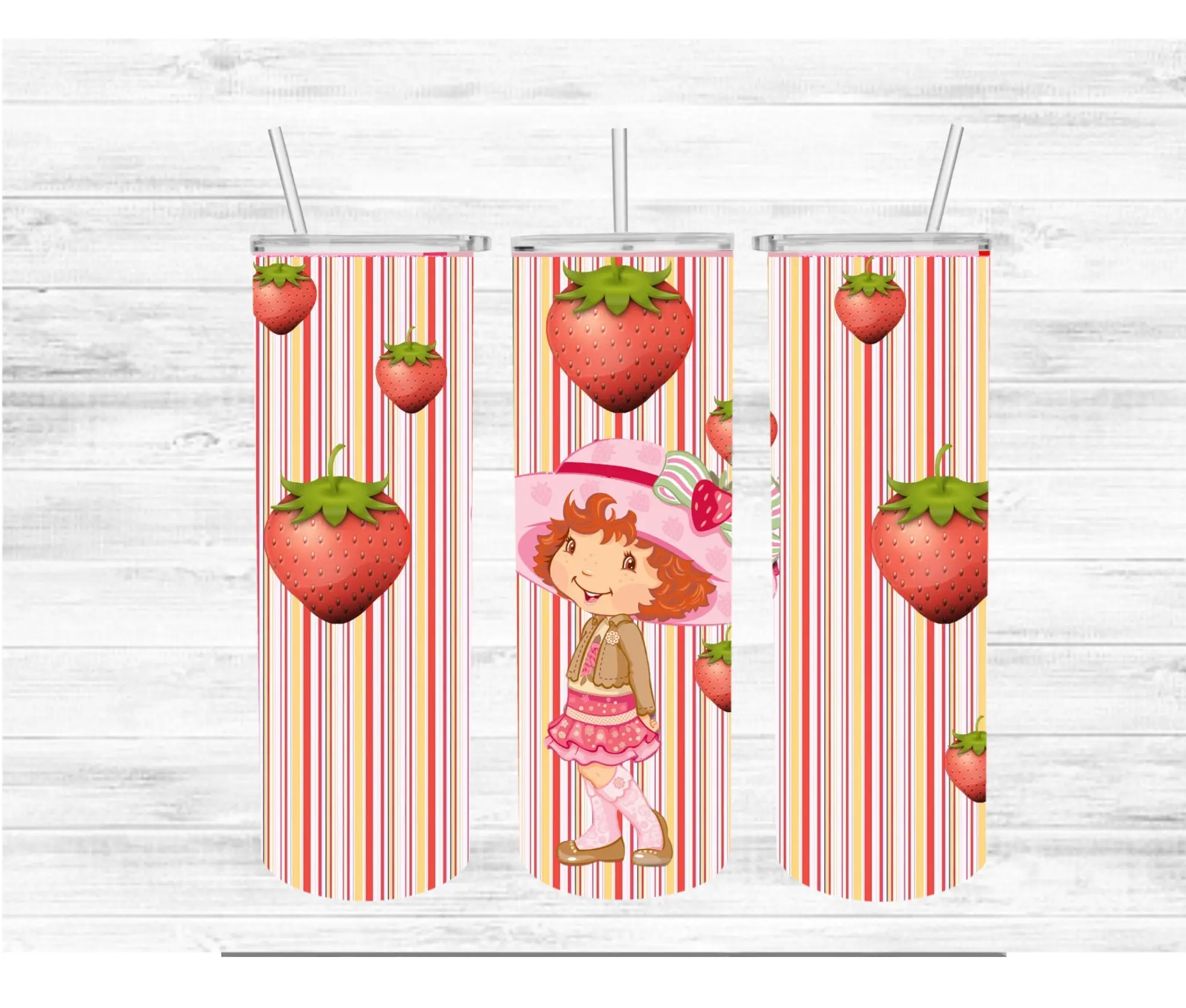 Strawberry Shortcake 20oz tumbler