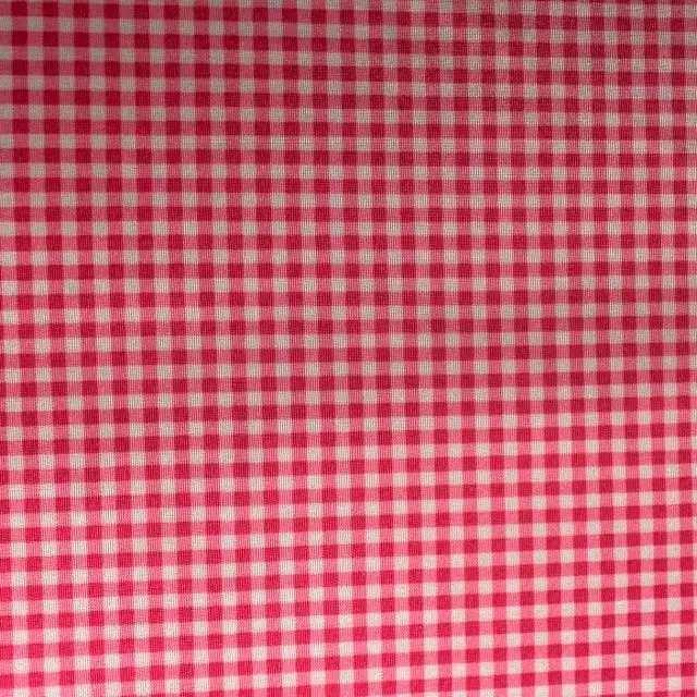 Mini Barbie Plaid in 4-Way Polyester Stretch Fabric | Spandex Palace